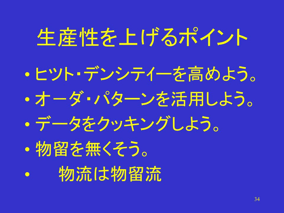 生産性を上げるポイント