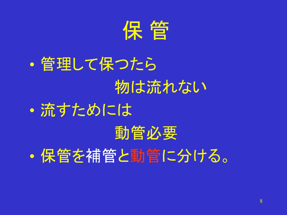 保管